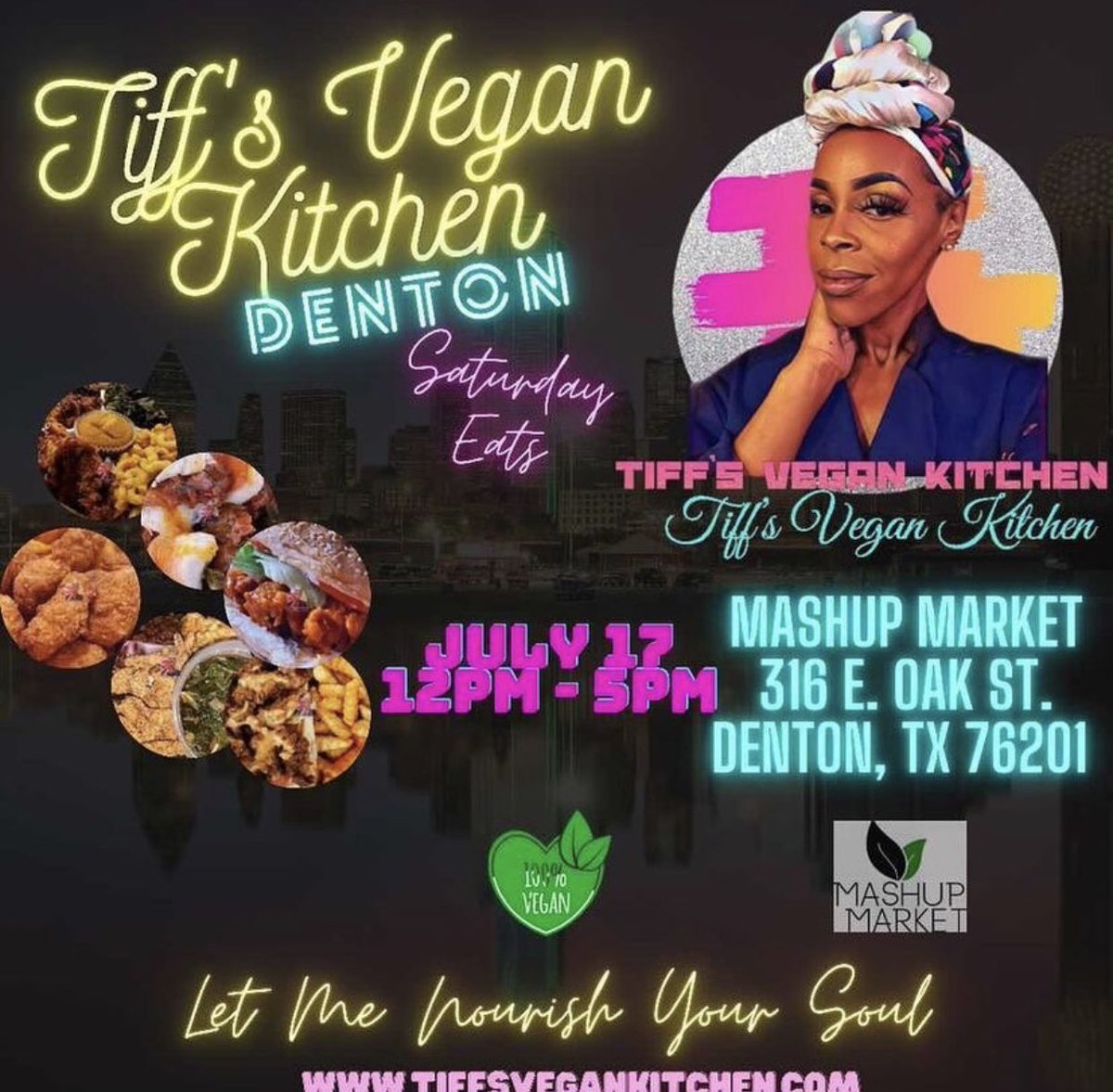 stop by today until 5 to grab some incredible eats from Tiff’s 😌😌