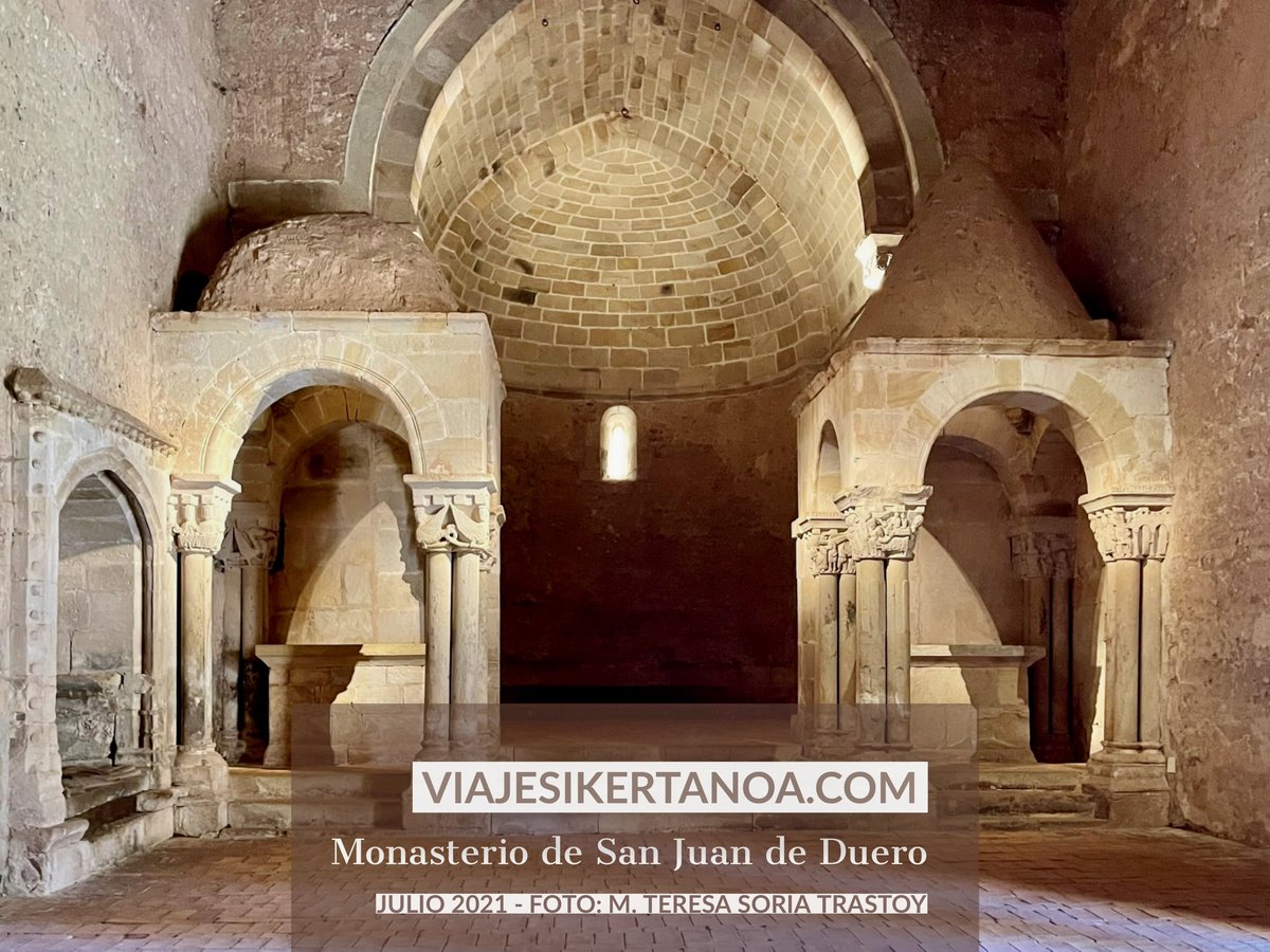 arqueoegipto's tweet photo. Algunas de mis fotos ayer en el Monasterio de San Juan de Duero en #Soria Iglesia y sus Ciborios
——
#románico #viajesporespaña #arquitectura #historia #arqueología #arte https://t.co/Rpo0lCjPwJ