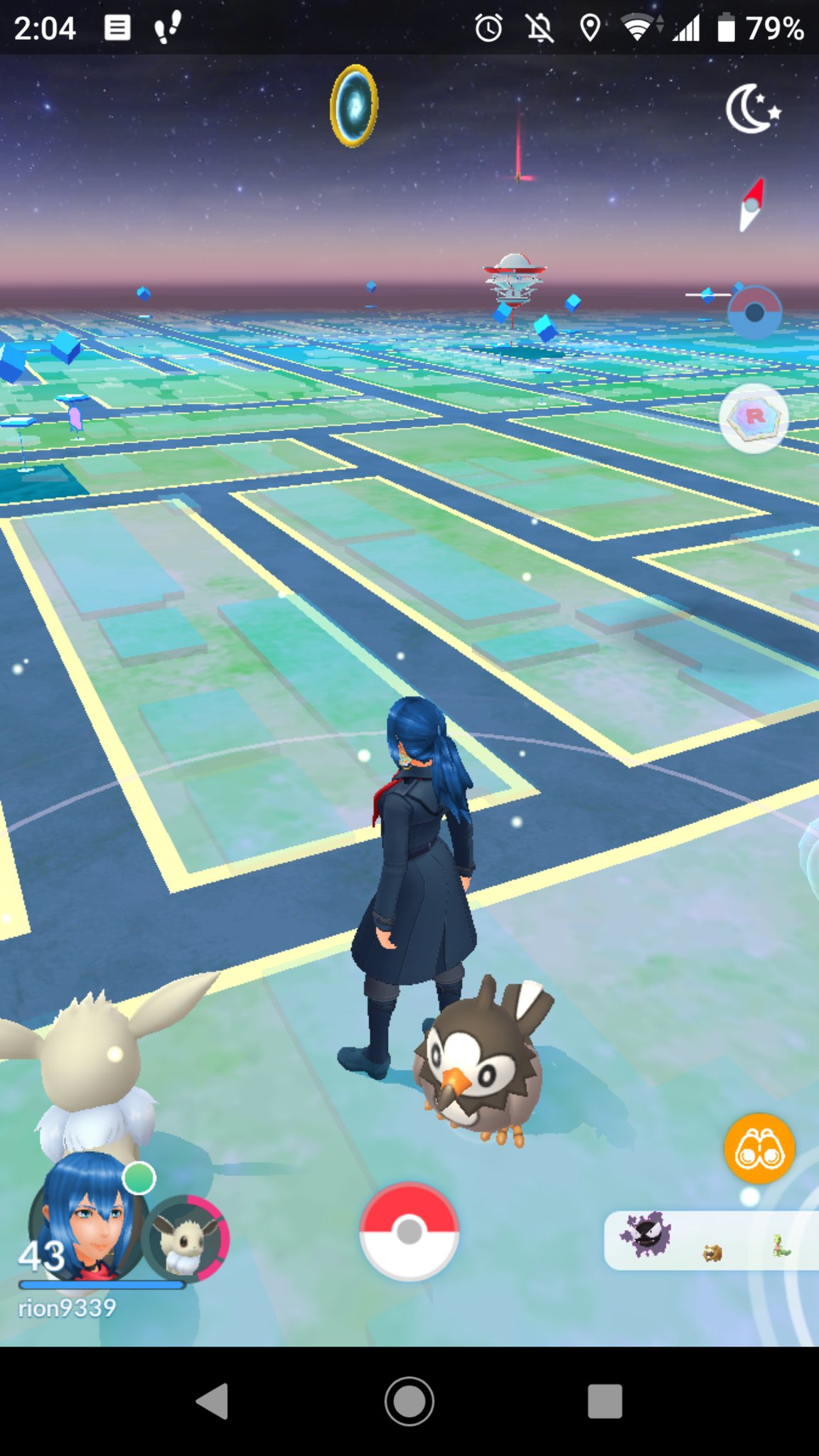 ポケモンgo攻略 みんポケ 解析 Go Fest 2日目の午前2時にgo Fest用の空に変わり フーパのリングが空に現れ始めるようです フーパのリングは空間を歪め遠くのものを移動させる力があります ポケモンgo Twitter