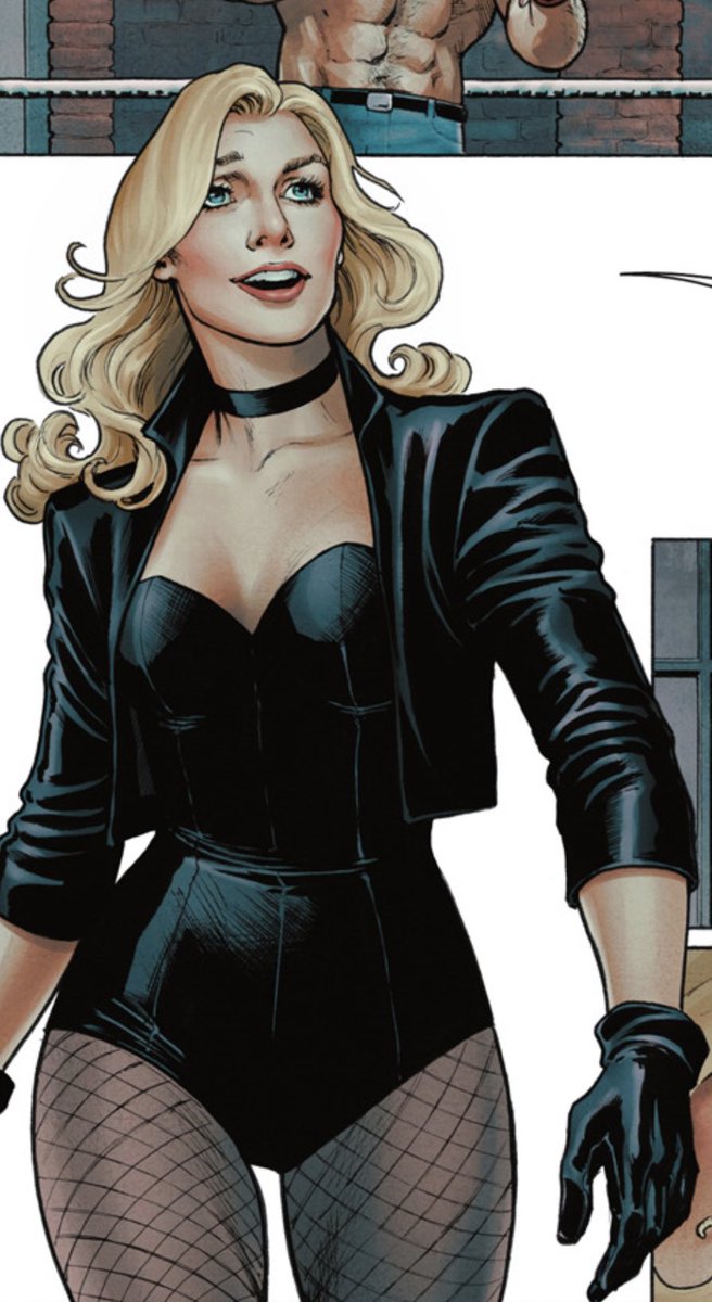 The Black Canary that looks like Jane Krakowski is the best Black Canary.