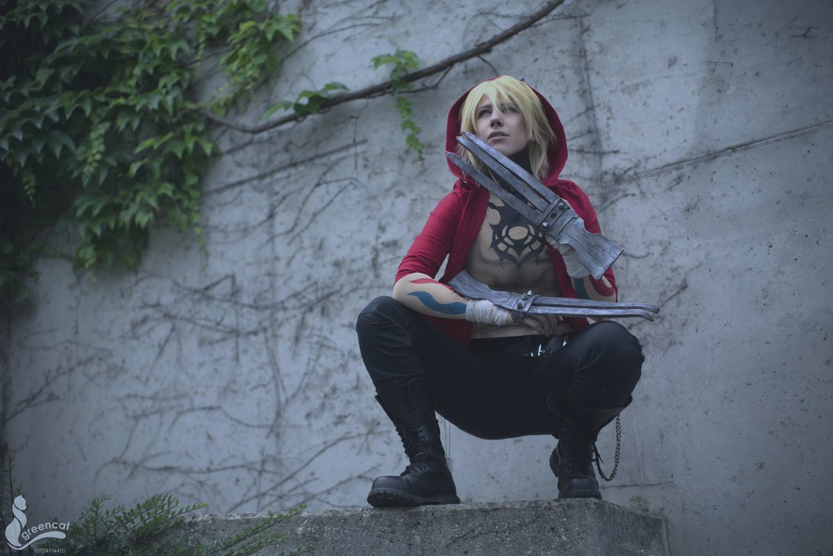 I made that cosplay in 2018... And finally had a photoshooting with it in 2021 lol what even is time?
Thanks to <a href="/onlygreencat/">greencat</a> who made it possible. 
And who of you actually knows and remembers Togainu no Chi????
#togainunochi #gunji #yaoigame