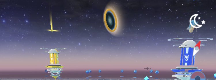 うさ まったりポケgo 空にフーパの輪っかが ポケモンgo T Co M4ocyizqmo Twitter