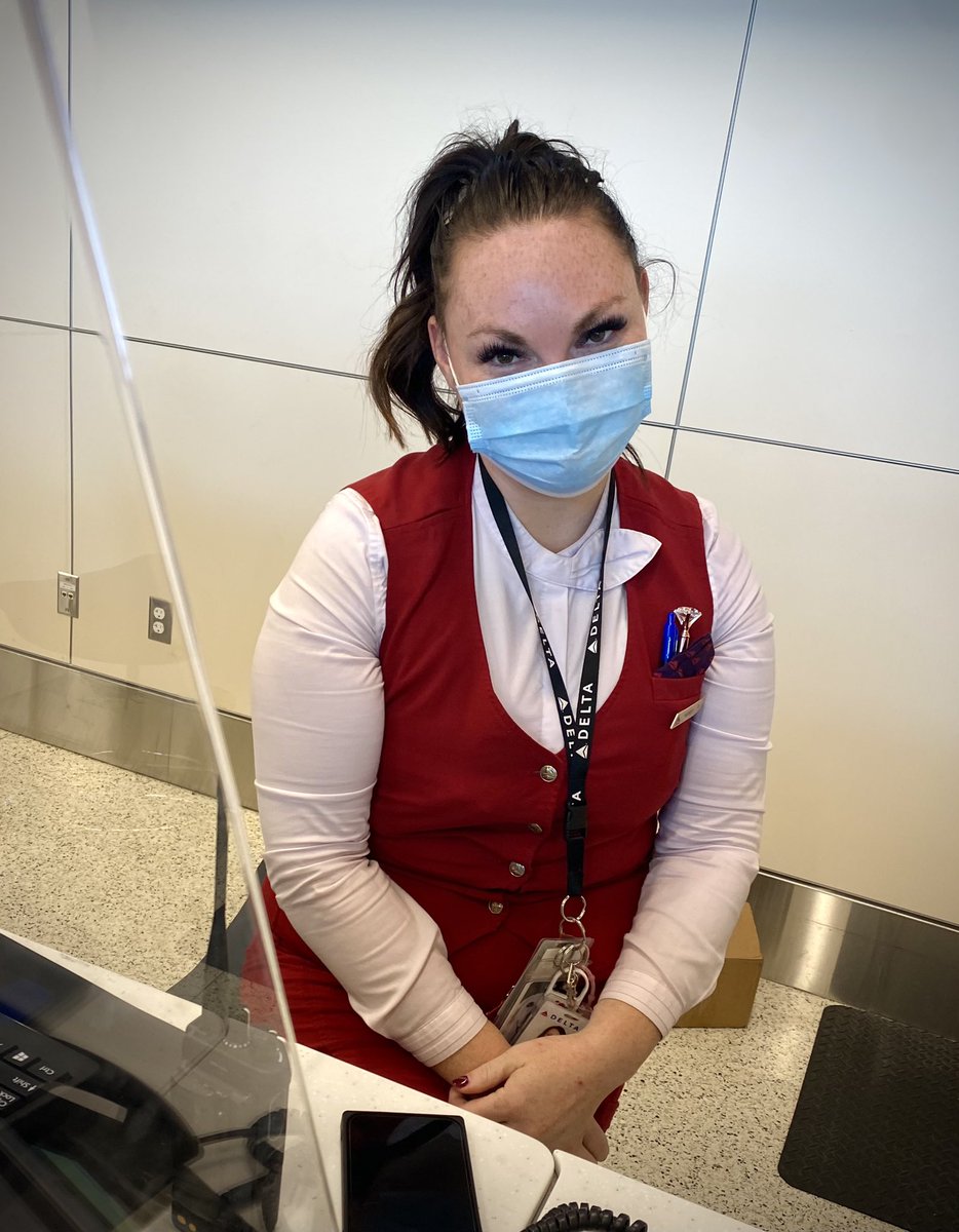 Gratitude to Red Coat Mandy in Salt Lake City for being so kind and can-do! <a href="/delta/">Delta</a>