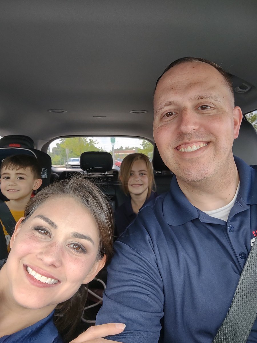 Had a great crowd today helping us knock on doors for my campaign and all the rest of our great Republican ticket! Here's a picture of my team today....my wife and kids!!! Stone for Delegate!! @virginia_vcwc @GunFactsVA @vatrfv @ProjectVirginia @SUV_GOP  @GlennYoungkin