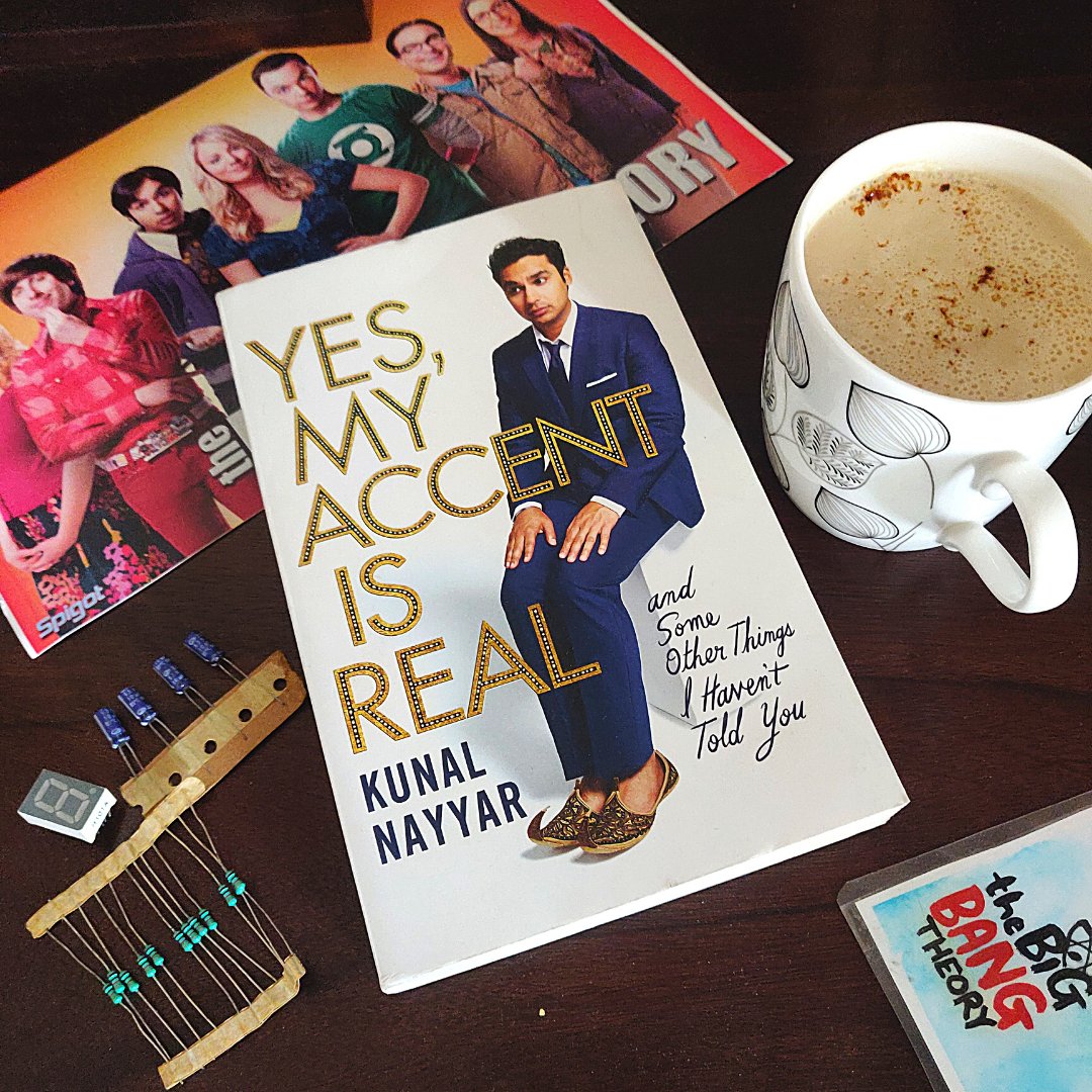 thepostbook's tweet photo. Book 34 of 2021: Yes, My Accent is Real by Kunal Nayyar

@HTBrunch

A look into the life of the man behind the role of Rajesh Koothrapalli in The Big Bang Theory:
https://t.co/rw02PyDvKW

#BrunchBookChallenge #memoir #BrunchBookChallenge2021 #thepostbook   #HTBrunchBookChallenge https://t.co/y8rVLb86eA