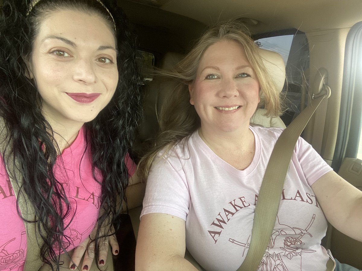 Hey! <a href="/shannongunz/">Shannon Gunz</a>! <a href="/MetalMommaVA/">Lisa Wills</a> and I are on the way to see <a href="/awakeatlastrock/">Awake At Last</a> and <a href="/vrsty_nyc/">VRSTY</a>! Can you play us #Armageddon and #Shameless for the ride🤘🏻🔥🤘🏻🔥! #ShannonRocks #OffToTheShow <a href="/SXMOctane/">SXMOctane</a> rocks!