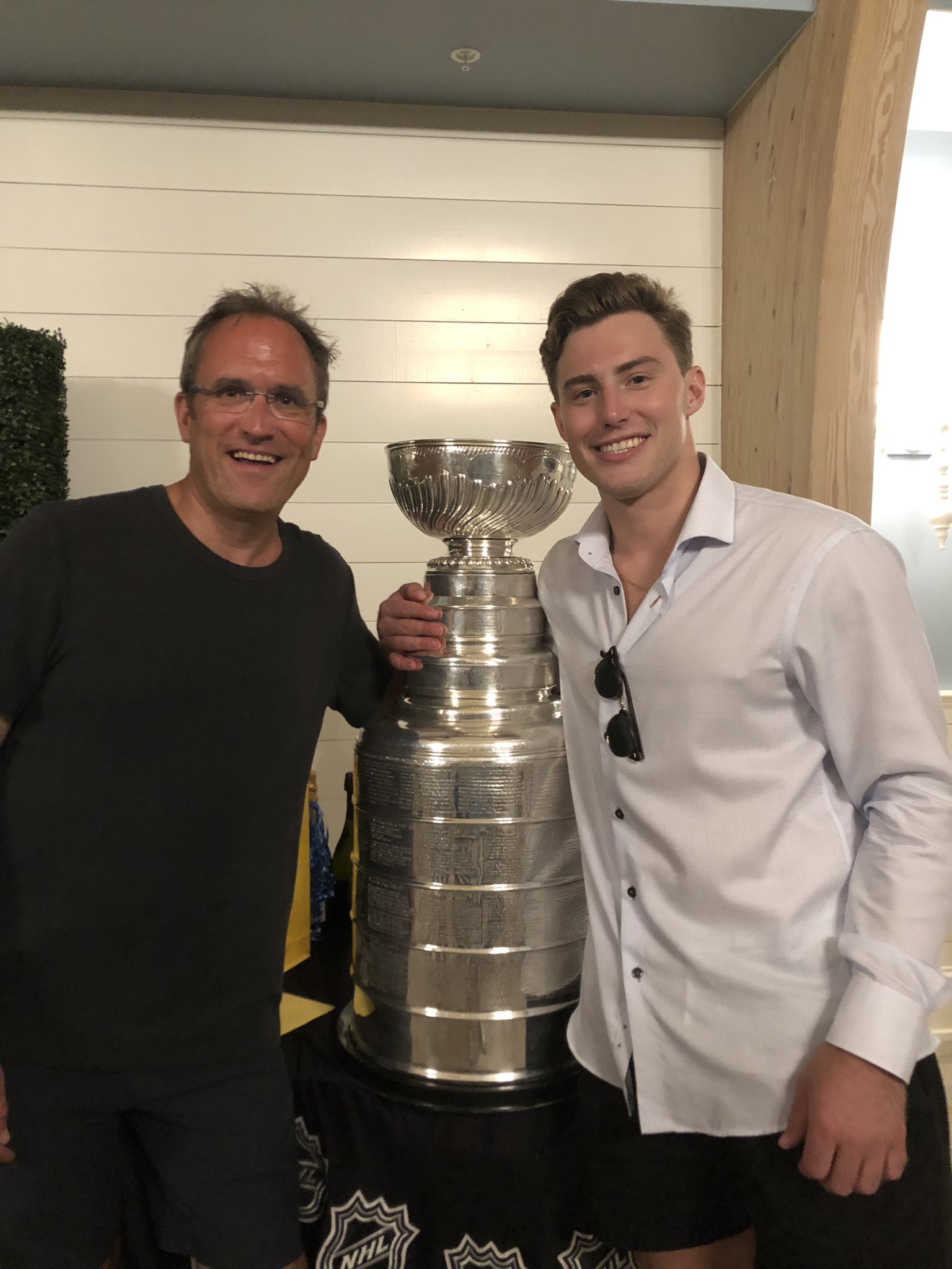 Cedar Rapids RoughRiders on X: Ross Colton's Day with the Cup! A great  moment was shared with Coach Carlson and Ross's housing parents, Dan and  Tanya Moffatt. Thank You to Ross, his