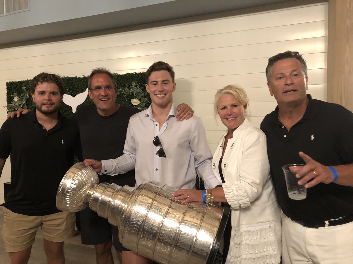 Cedar Rapids RoughRiders on X: Ross Colton's Day with the Cup! A great  moment was shared with Coach Carlson and Ross's housing parents, Dan and  Tanya Moffatt. Thank You to Ross, his