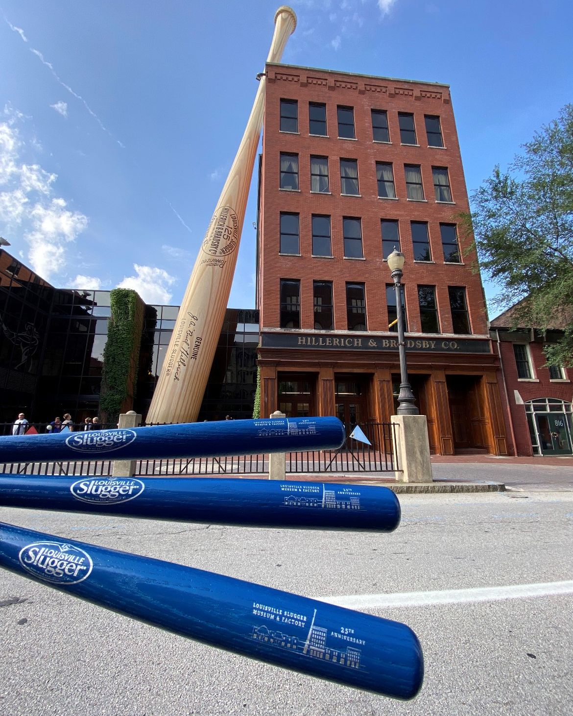 Louisville Slugger Museum & Factory Mini-Baseball Bat