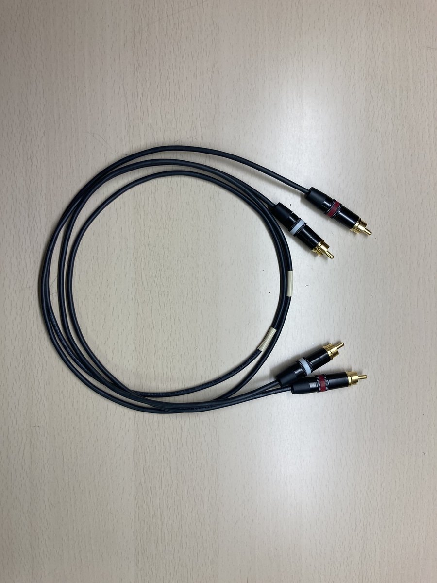 audiojazz1969's tweet image. 【オーディオ】

なかなかイケてるLo-Fi感👌

#RCAケーブル