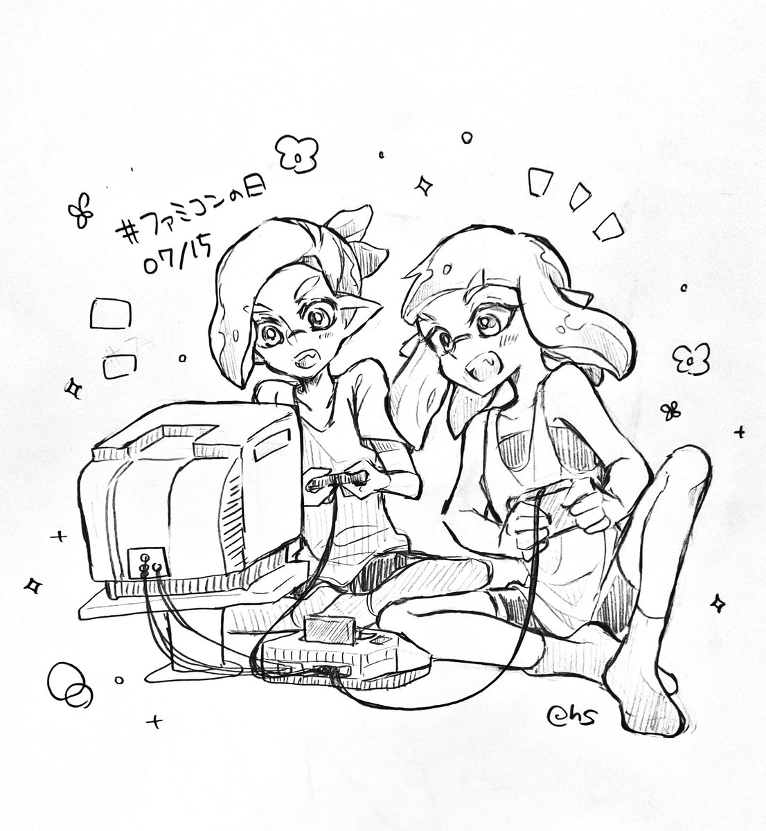 大掃除したら2017年のこの時期に描いてたスプラの絵が出てきた。
なんてエモさだ...(全部シャーペン 