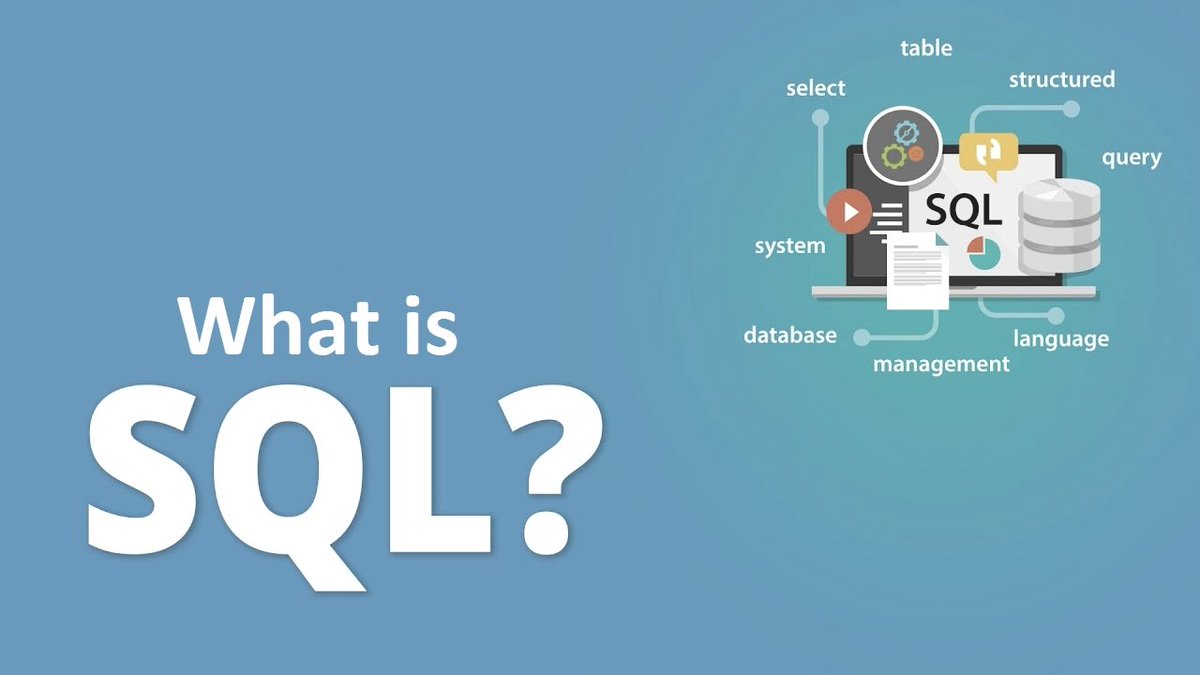 ammarjavedoff's tweet image. What is SQL? What is SQL used for?
SQL is a standard language to alter and access databases. It's used by almost every software that stores data.
bit.ly/3ernevS
#sql #whatissql #whatissqlusedfor #ammarjavedoff