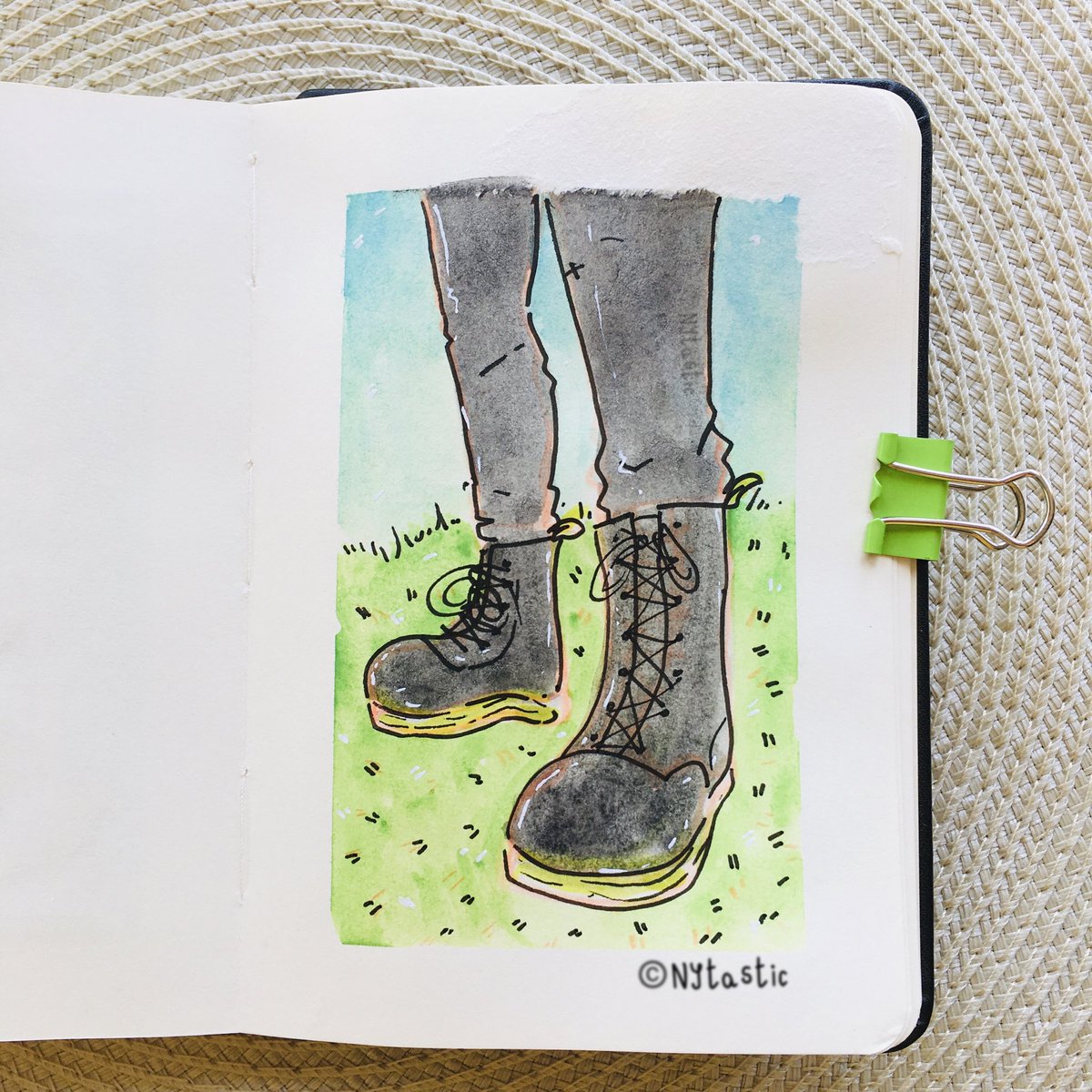 Nytastic's tweet photo. Day forty four: Doc Martens Boots
#100daysprojectscotland #100dayscotland #docmartensboots #docmartenstyle #docmartens #100daysofillustration #nytastic100daysscotland #illustration #traditionaltools #postoftheday https://t.co/TPH6TK62Qx