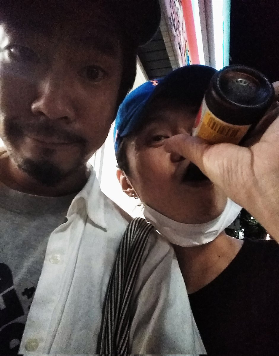 KIM_PUREPLEASUR's tweet photo. 久しぶりに会ったRhyme Bは元気にオロナミンC飲んでました！
#藤沢 #ダイナリ #DINARYDELTAFORCE https://t.co/VZEHF1fgkK