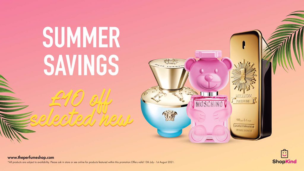 We have £10 off some of the best selling new fragrances 🛍⭐️ offer ends 1st august. #tpssc #theperfumeshop #MYNEWSCENT21 <a href="/ThePerfumeShop/">theperfumeshop</a>