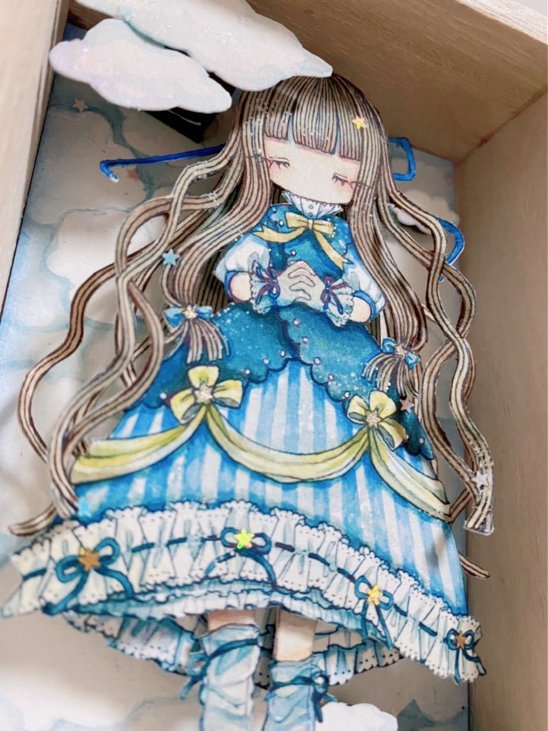 ののは 一次創作絵師拡散フェス01 お人形のような女の子を描いてます T Co Q5gtevntrm Twitter