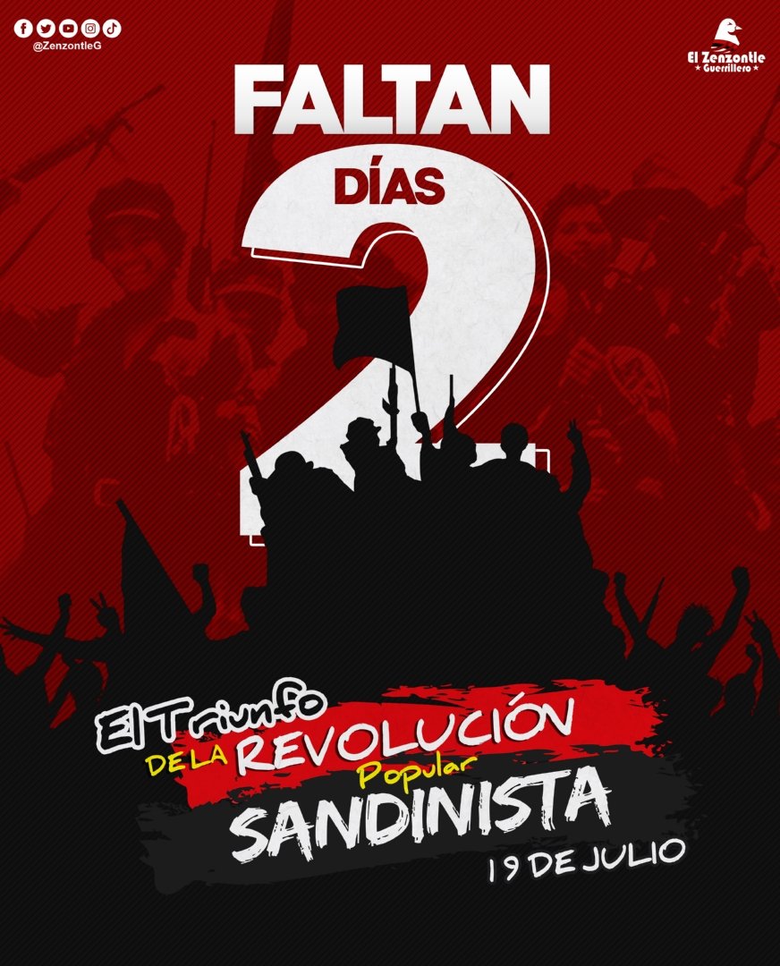 Preparados para enrumbarnos como Brigada  y Sumarnos a la Gran Celebraciónpp
#17Julio
#NicaragpegriaJusticiaYPaz 
#4219CaminosDeVictorias 
#JulioCaminosDeVictorias