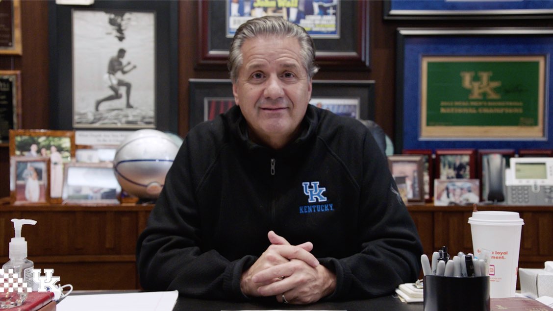 In a video released this morning, Kentucky coach John Calipari is wishing his Daddy, Rick Barnes a Happy Birthday. 