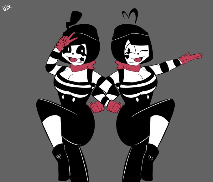 A fanart to the extremely funny and two hotties work by @derpixon Mime and  Dash, ω•｀)☆♡, Mime And Dash