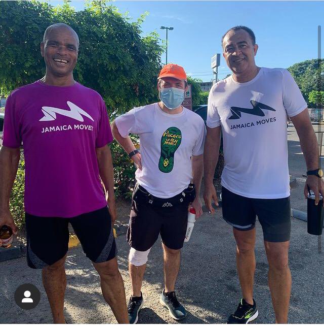 @christufton Good to see you out there this morning Minister - the heat and humidity didn’t stop us! #Jamaicamoves #pacersrunning  #werunJamaica
