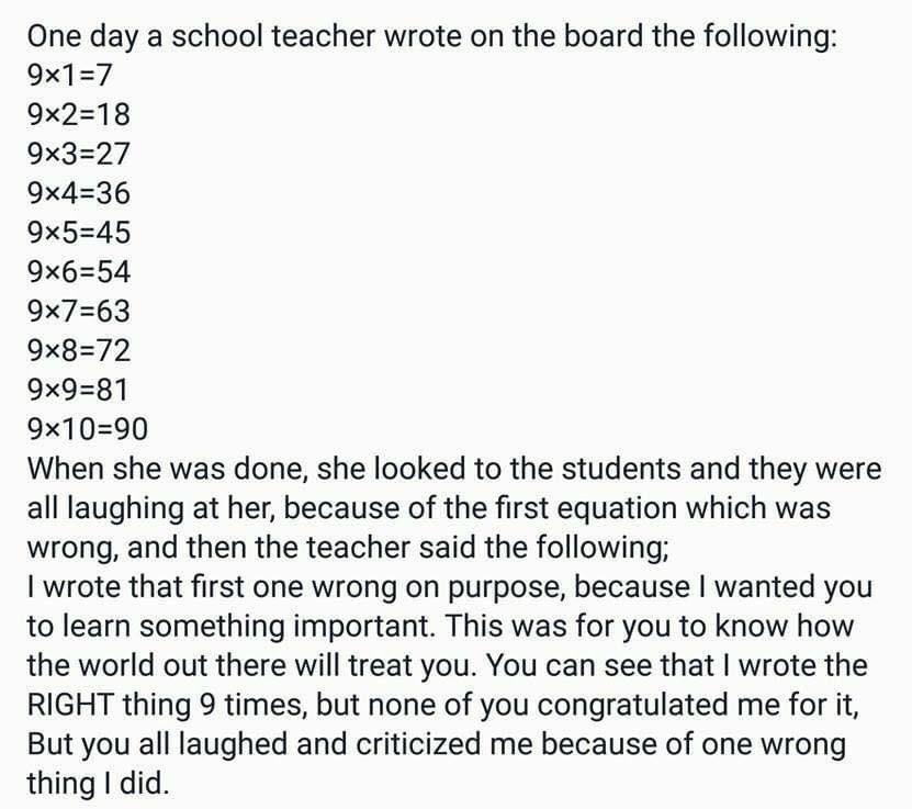 JettieBrookins's tweet photo. This is how most people respond. Be very intentional with students always referencing what they did right regardless of the mistake. This is a great way for students to believe you truly care!! #relationships #buildtrust #teachingwithcompassion https://t.co/IAIShfrwlc