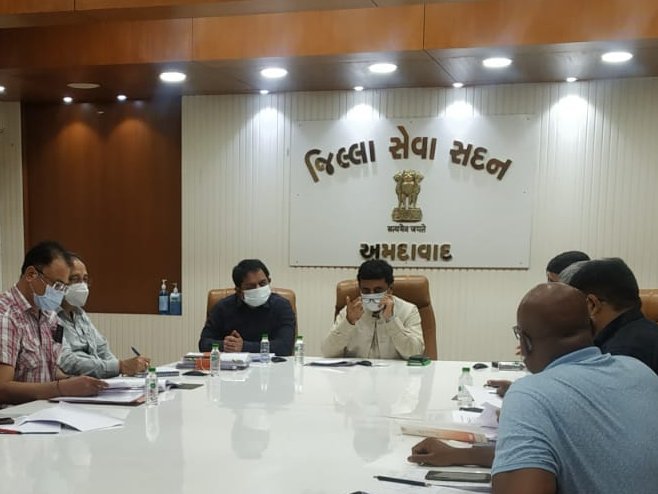 આજ રોજ કલેક્ટર કચેરી ખાતે માન.અધિક મુખ્ય સચિવશ્રી, આરોગ્ય વિભાગના અધ્યક્ષસ્થાને જિલ્લાની COVID-19ની પરિસ્થિતી તથા રસીકરણ બાબતે સમીક્ષા બેઠક યોજાઈ.
<a href="/CMOGuj/">CMO Gujarat</a> <a href="/MoHFW_GUJARAT/">Ministry of Health</a>