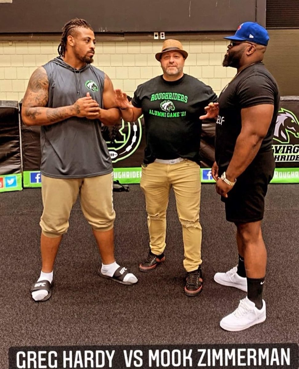 Its going down tonight !!! 
Team Hardy vs Team Mook 
Roughrider Alumni game 7pm at Wesbanco Arena.
Tix on sale at WesbancoArena.com 
And box office will be open from 6pm to 7pm