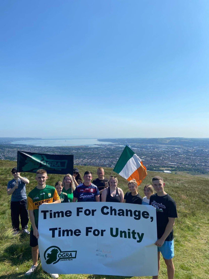 Young people want a change. 
We want a new inclusive ireland. 
#Time4Unity
