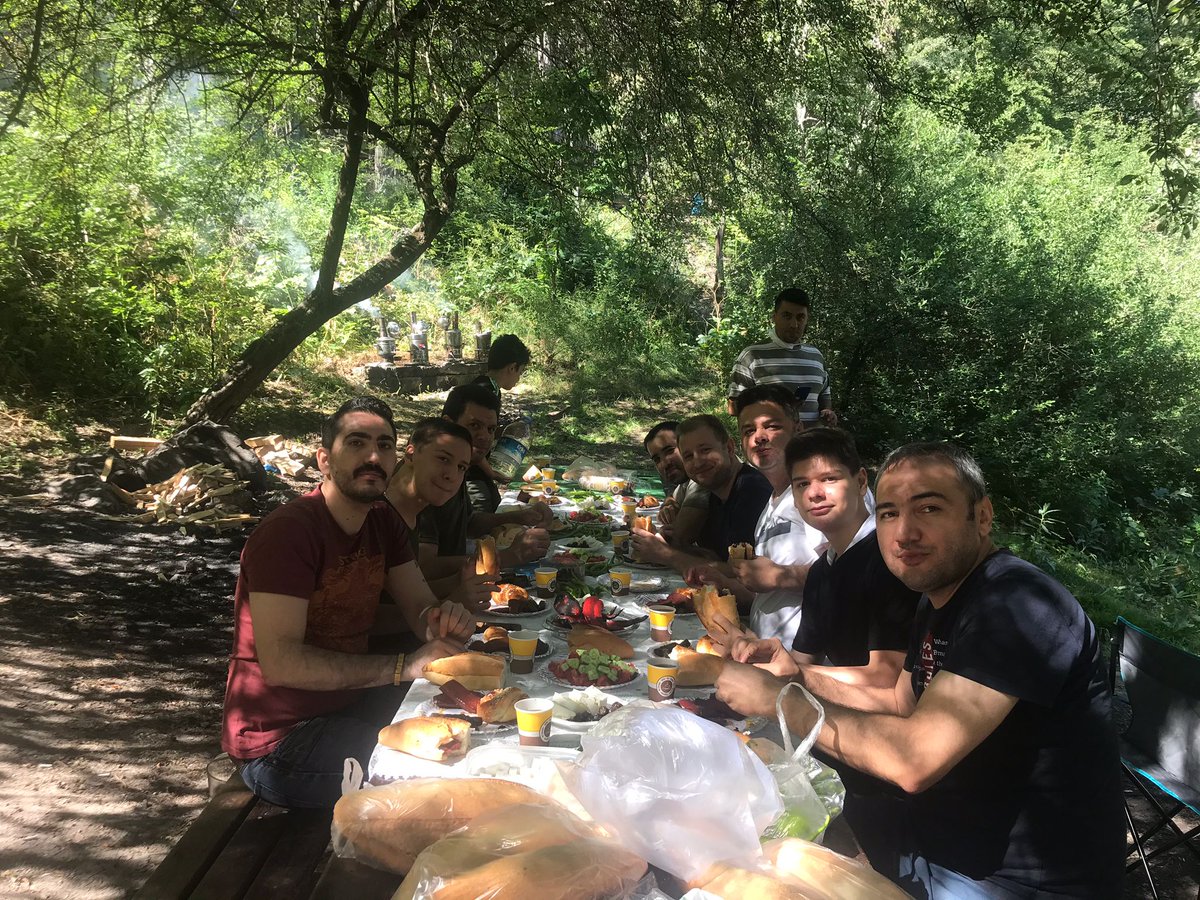 Mesai arkadaşlarımız ile güzel bir gün .