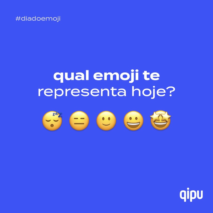 Hoje em dia os emojis têm o poder de representar parte do que sentimos quando mandamos uma mensagem ou nos comunicamos com nossos clientes e fornecedores.

Então hoje queremos saber, qual emoji representa você? 🤔

#DiaDoEmoji