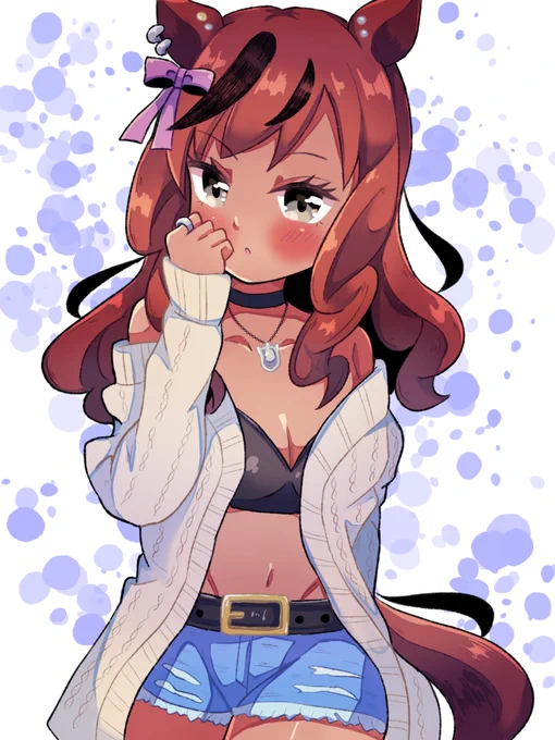 こんなネイチャもアリだろうシリーズ
小麦色ギャル
#ウマ娘
#ナイスネイチャ 