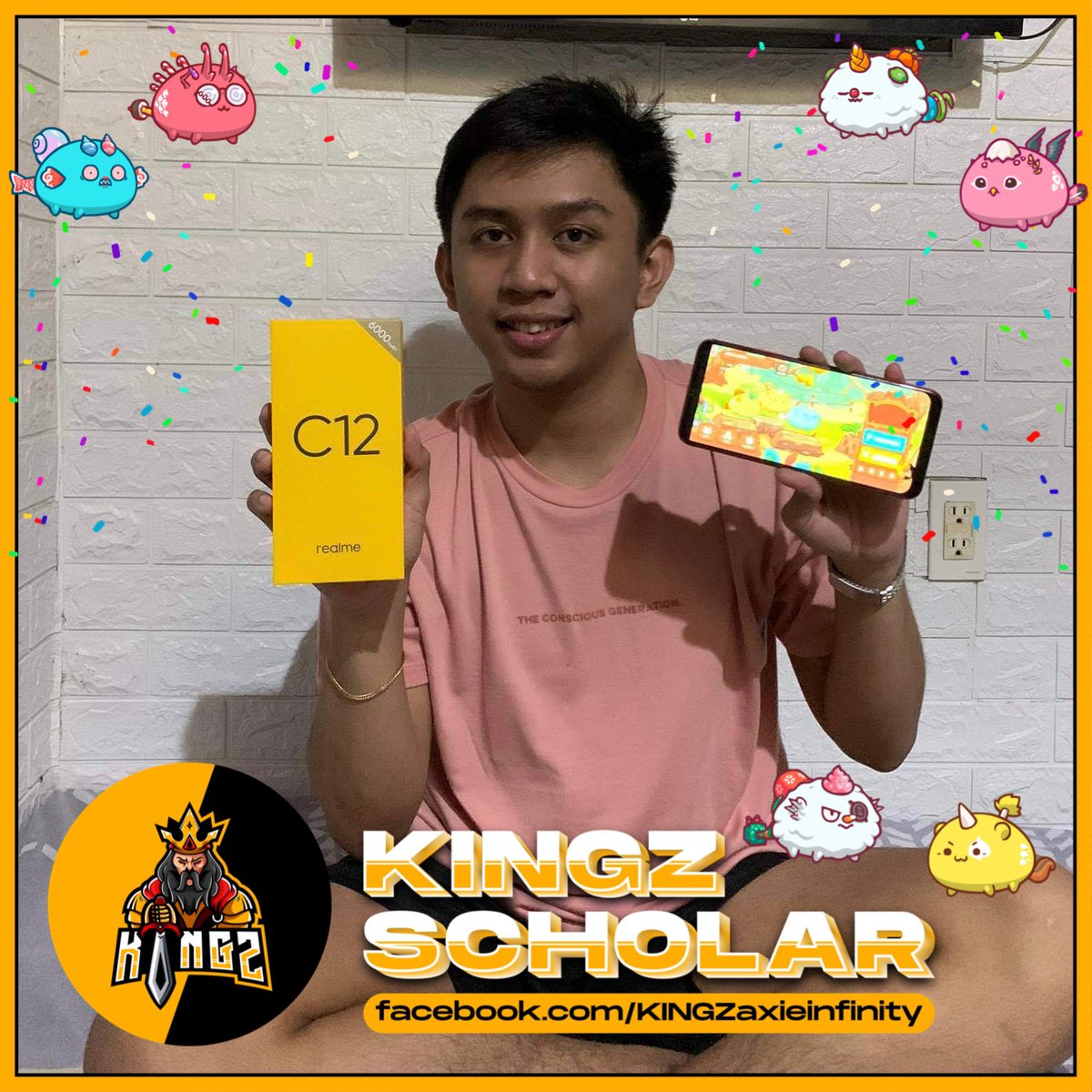 KINGZGuildGames's tweet photo. Welcome to KINGZ’S Axie Scholars! 🤝 https://t.co/ZJ9ZStjelc