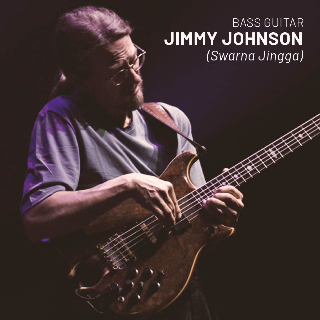 Jimmy Johnson - Bass Guitar (Swarna Jingga)