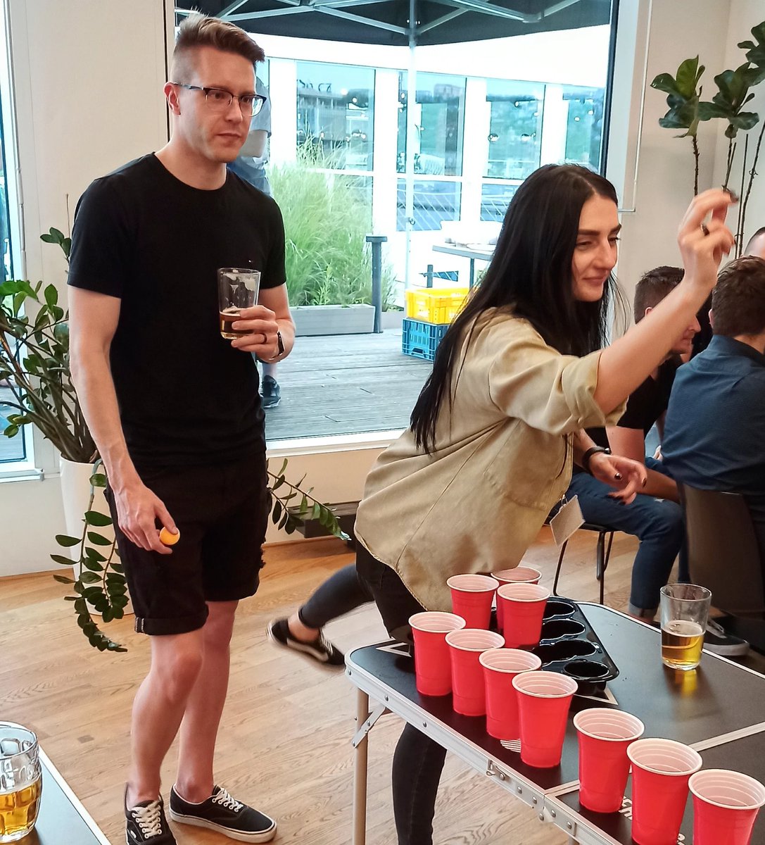 apollo_division's tweet photo. Playing like a proππ―
#beerpong #beerpongtable #beerpongchamps #tournament #match #workspace #apollodivisionπ https://t.co/g5xCY6Q1OV