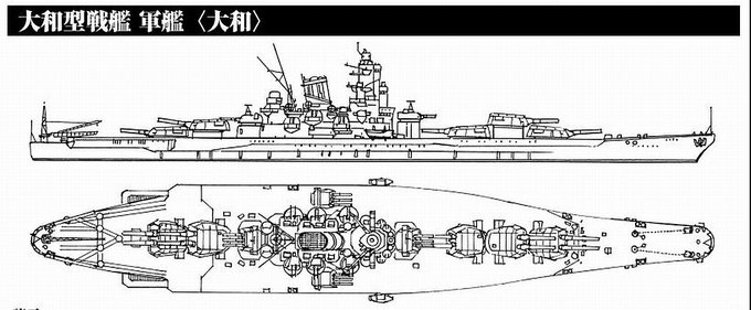 #見た人もなにか無言で白黒の何かをあげる 
何時ぞや挙げた架空戦艦のアレ(汗 