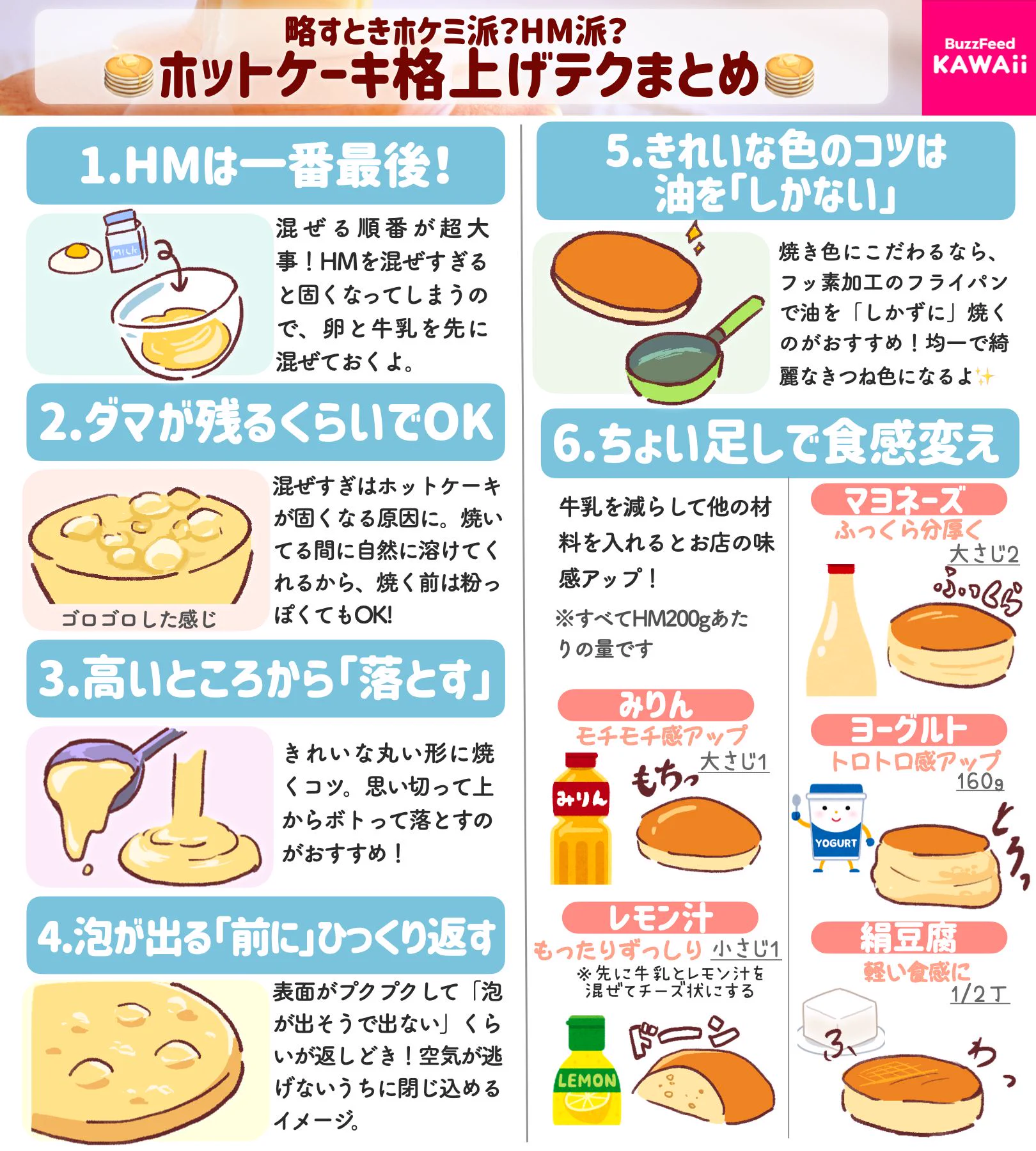 ホットケーキ好きさん必見！2種類のホットケーキレシピ&ホットケーキを美味しく作るテクニック！