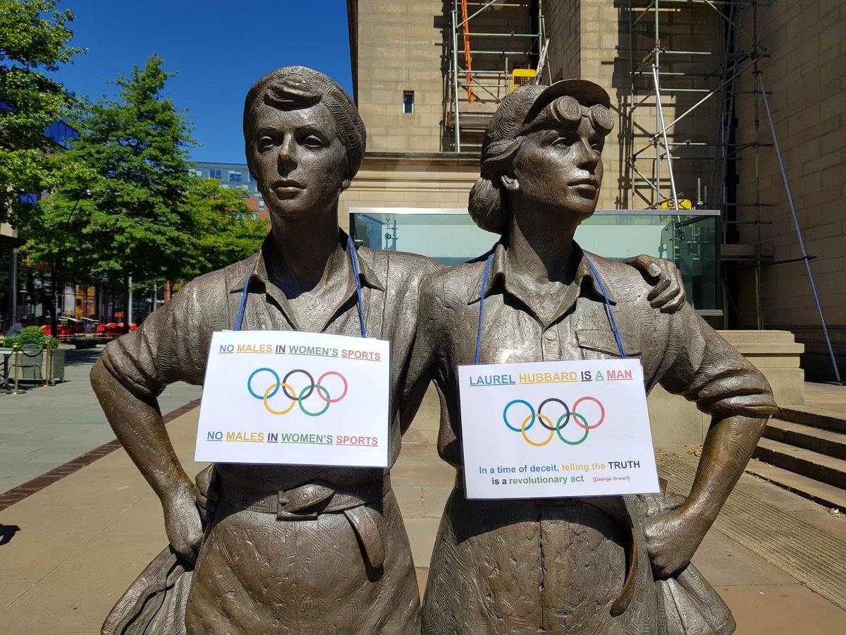 More sightings in Sheffield @SheffieldStar
#IStoodUpForWomenToday
#GetMenOutOfFemaleSports
#GetMenOutOfWomensPrisons
#IStoodUpForLGBsToday