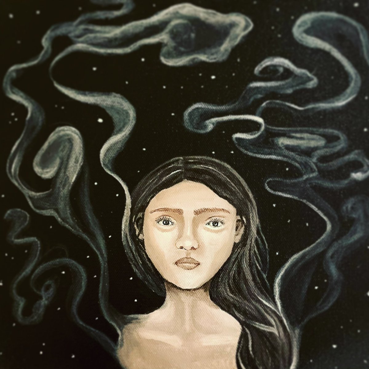 Finally had a chance to complete this. Please go ahead and comment how you interpret this piece. Would love to read em!