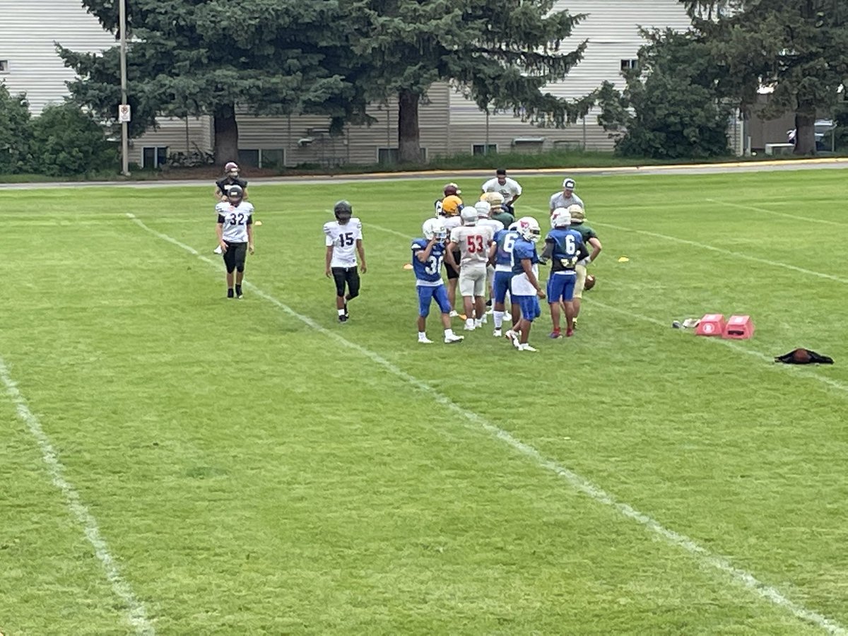 RB’s getting in some work…