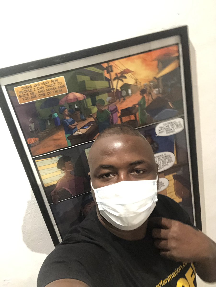 ayodreammaker's tweet image. Creating comic books that tell African stories with the best of international standards is what I have signed up to do. And we are taking these stories all over the world