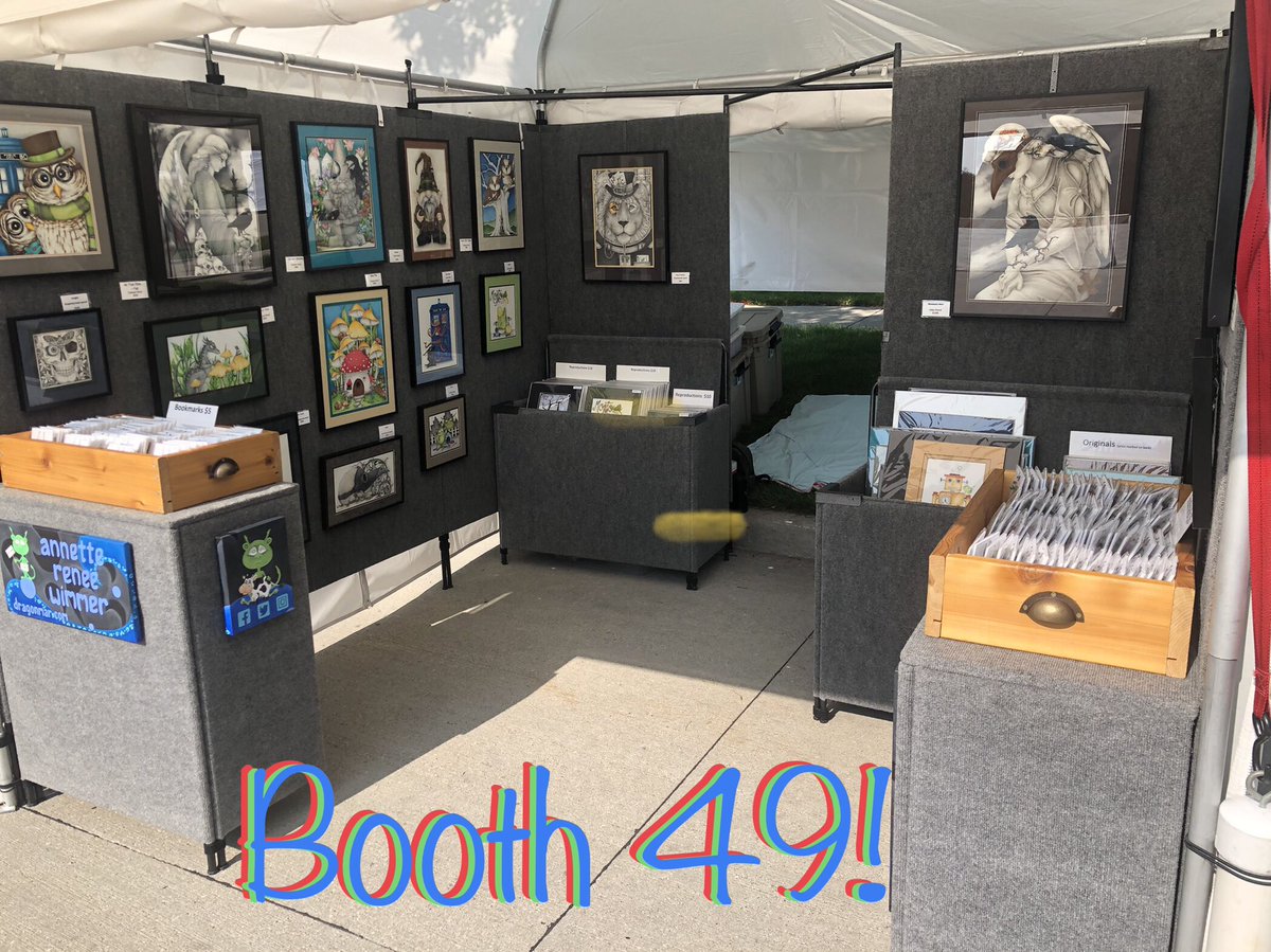 dragonmar's tweet image. Come visit us at the John Michael Kohler Midsummer Festival of the Arts at the Kohler Museum in Sheboygan Wisconsin.  10-6 today (17 July) and 10-4 tomorrow!  #artshow #sheboygan #JohnMichaelKohler #dragonmar #art #graphics #colorpencil