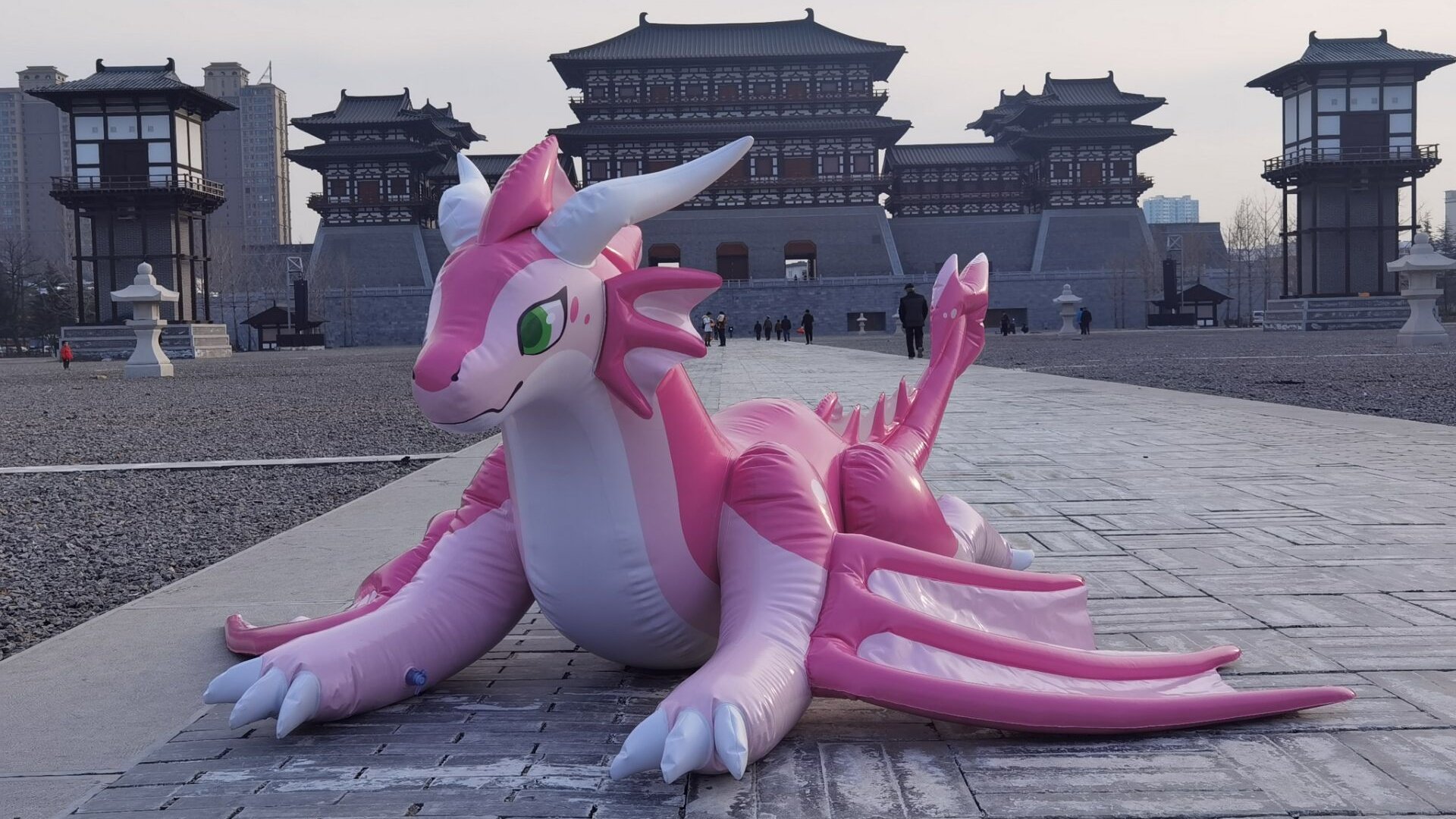 A picture of a Pink Dragon