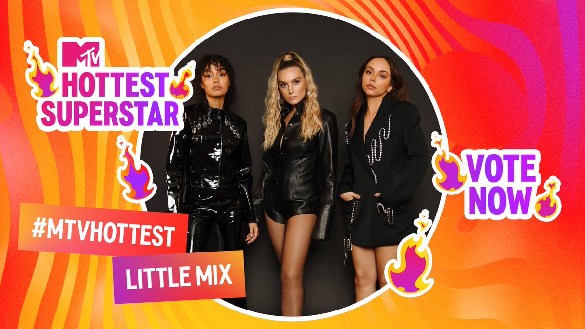 MTVMusicUK's tweet photo. #Mixers, this doesn’t need to be a Heartbreak Anthem! Crown your queens @LittleMix the winners of #MTVHottest 2021 by tweeting ‘#MTVHottest Little Mix’ from 5.30pm tonight 👑👑👑 https://t.co/gjFwmNzFyG