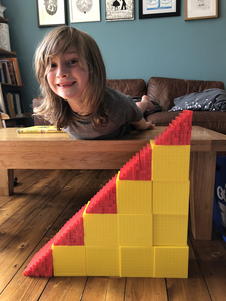 FHTMaths (@fhtmaths) on Twitter photo We made the tens step squad up to 49. 1225 tens. Or 12250. Looks a bit like <a href="/numberblocks/">Numberblocks</a> number 3! We made the tens step squad up to 49. 1225 tens. Or 12250. Looks a bit like <a href="/numberblocks/">Numberblocks</a> number 3!