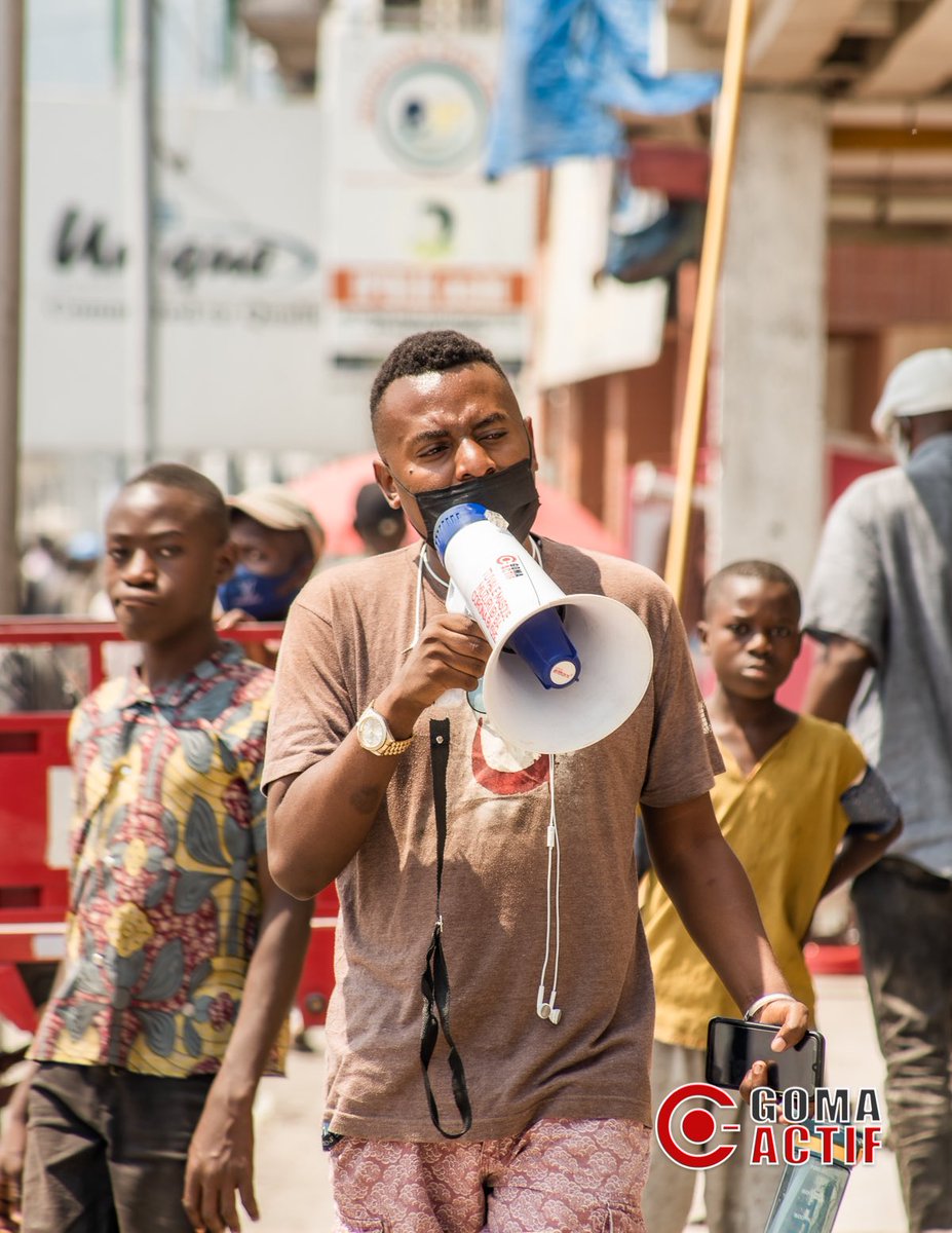 Gomactif's tweet photo. Ce  Samedi dans les rues de la ville de 10h à 12h. Nous avons sensibilisé la population à la prise de conscience et au respect des mesures barrières. #covid19 #congo https://t.co/1HKuV3TkZl