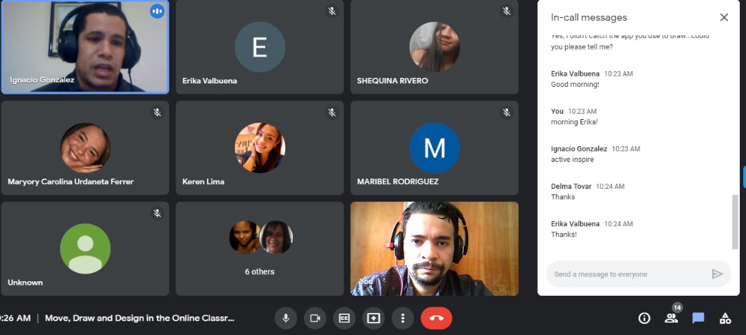 We would like to congratulate our speakers Jesús Ernesto Lisboa and Ignacio González for their wonderful presentations!! 🥳🥳🥳
 
#VT2021 #VenTESOL2021 #VenTES #ELT #TESOL #EFL