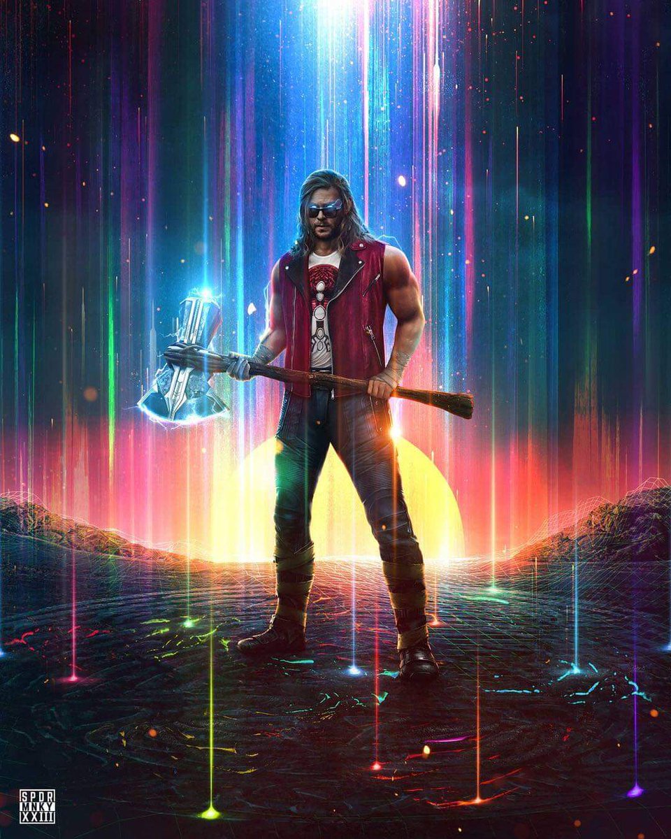 Thor straight looking outta the 80s in the upcoming movie man goddamn. https://t.co/TXDTtttdEv
