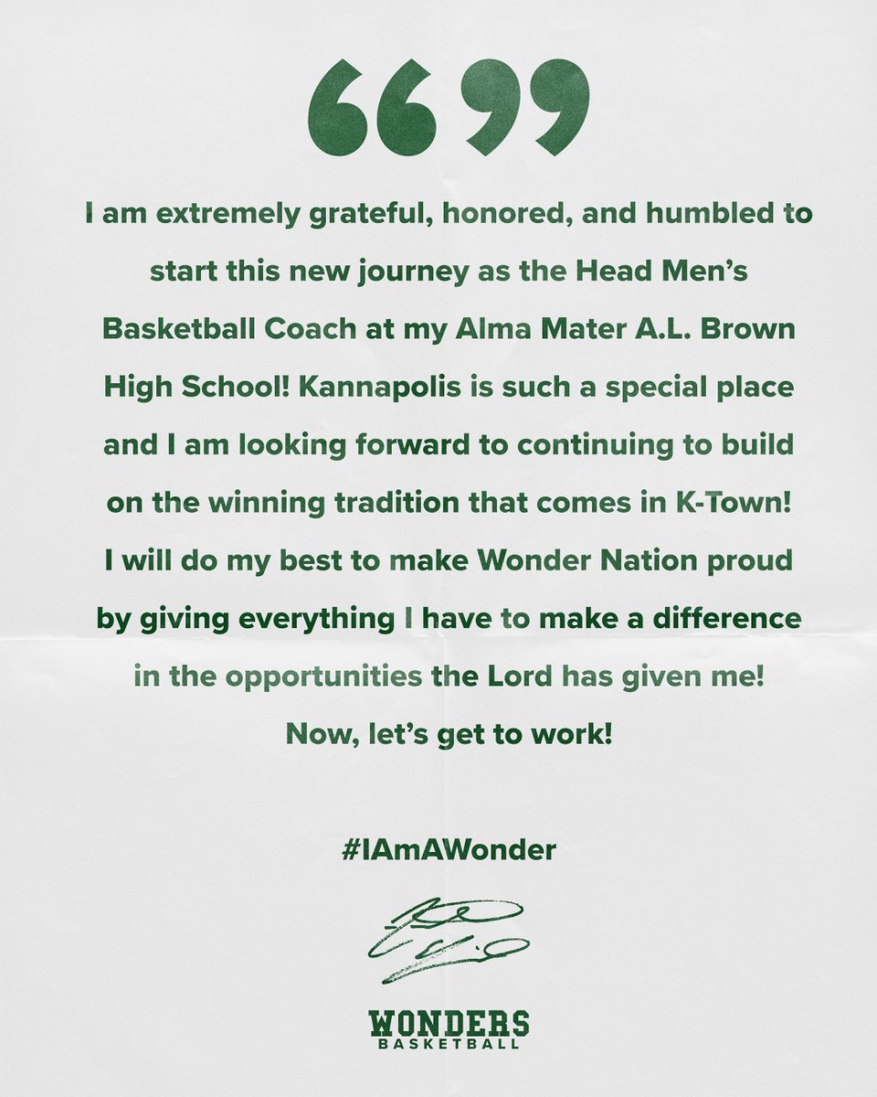 A.L. Brown Athletics tweet media