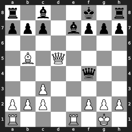 ChessMarwadi's tweet photo. White to move - Mate in 2
Solve on board with strong chess engine from here 
    👇https://t.co/zyK9oo3F7Z

    #chess #chesspuzzle #marwadichess https://t.co/1As0n8f6mn