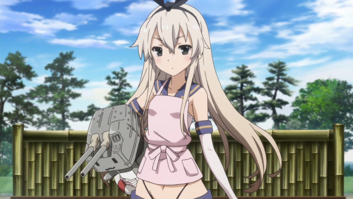 ws 艦これ (ホロ)島風型駆逐艦 島風 ヴァイスシュヴァルツ